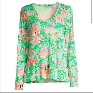 Lilly Pulitzer Let’s Get together PJ top